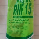 sarung tangan nitrile rnf 15 rubberex