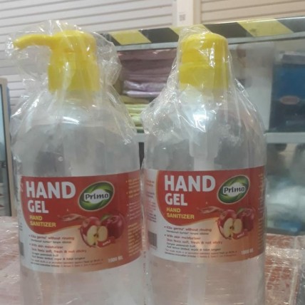 Hand Gel merek primo 1liter